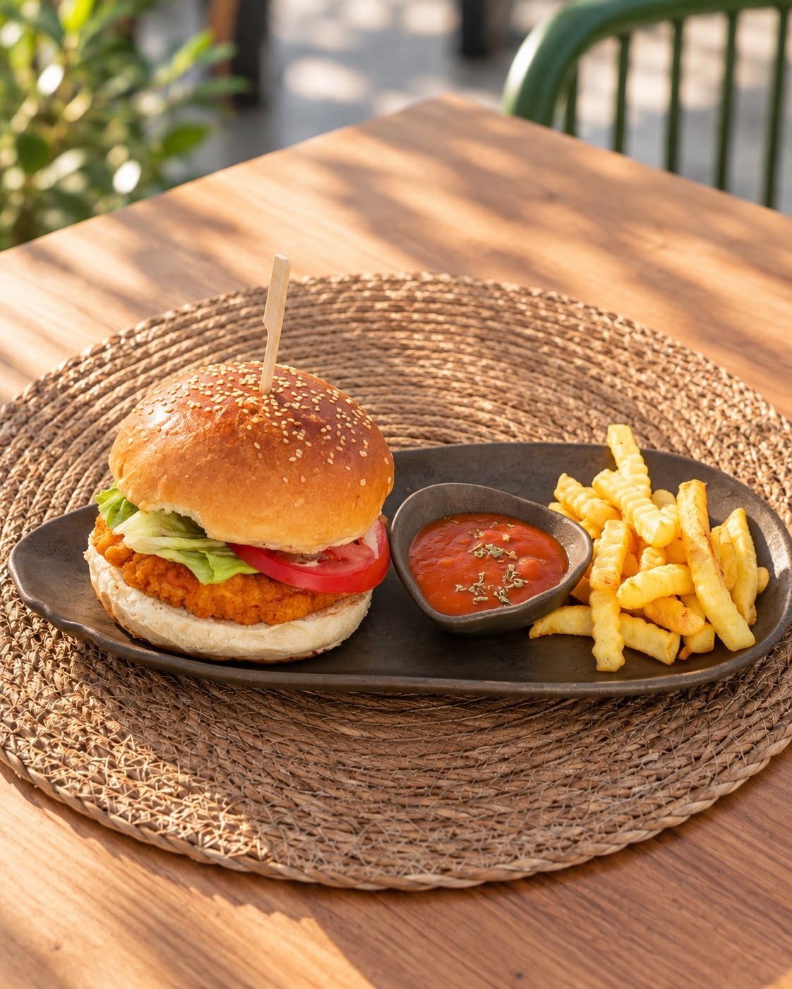 BW ROOSTER BURGER